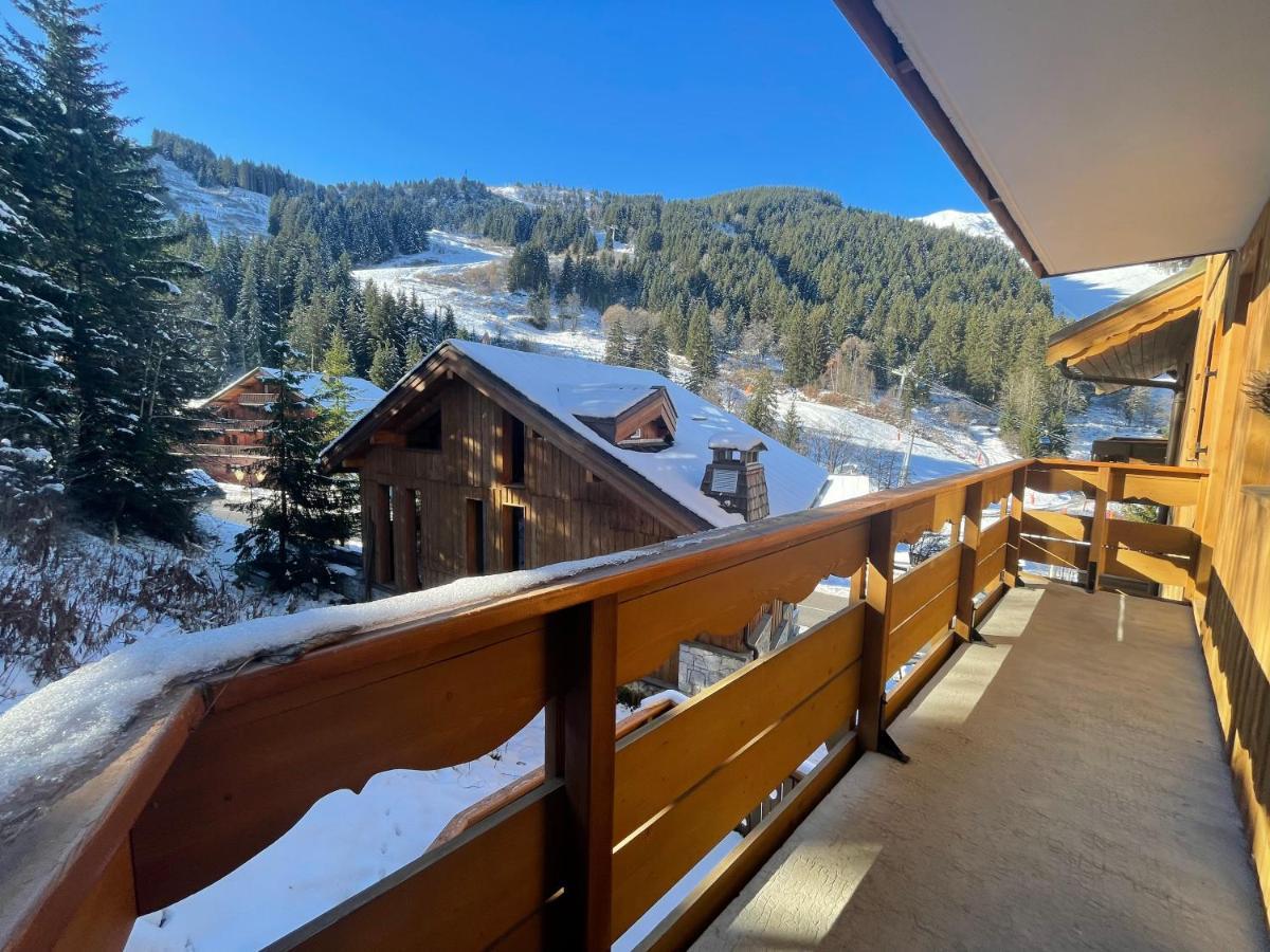Meribel Centre La Chaudanne, Real Ski In And Out, 3 Bedrooms 2 Bathrooms Newly Renovated, Chalet L'Eperviere Eksteriør billede
