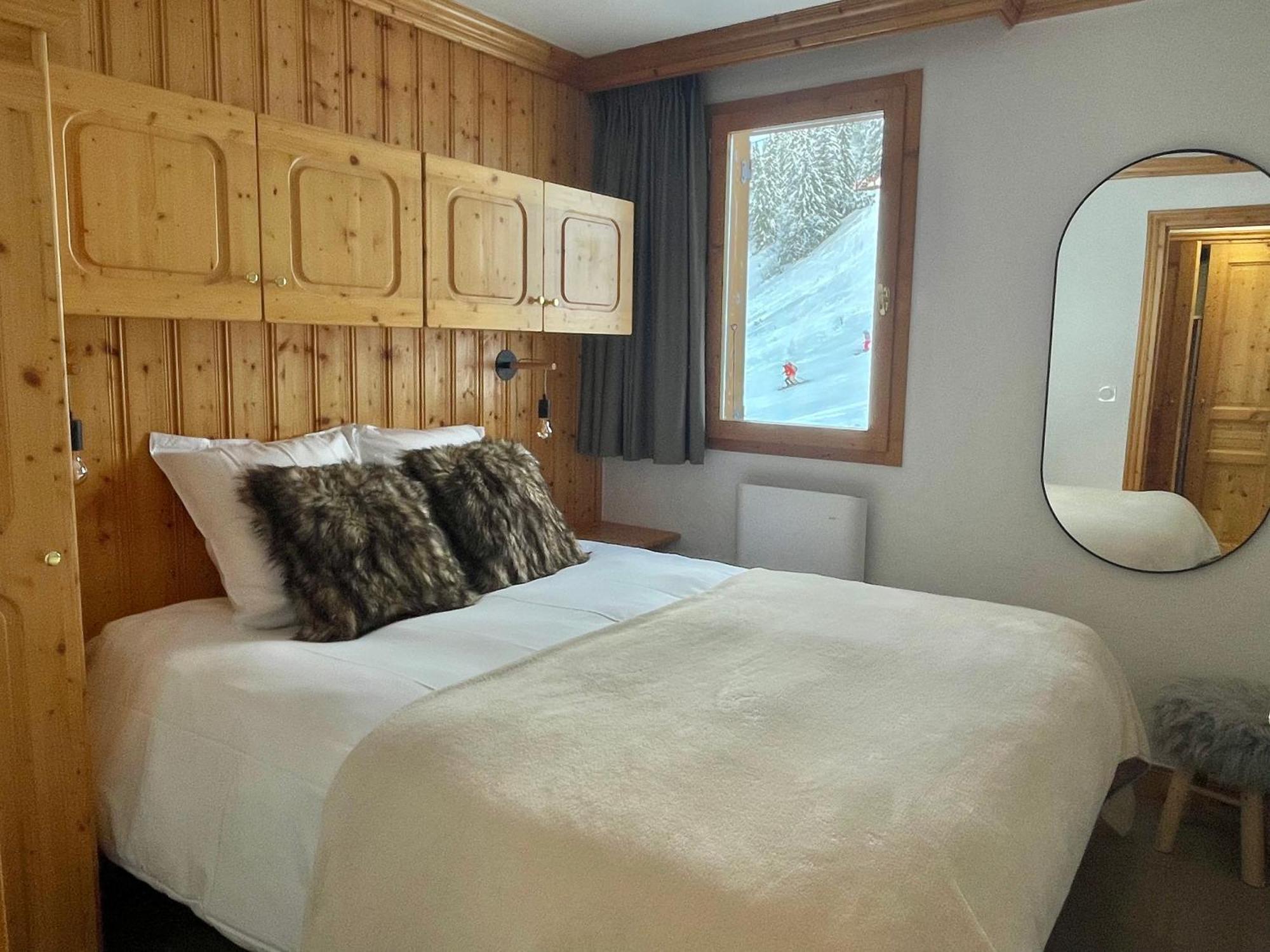 Meribel Centre La Chaudanne, Real Ski In And Out, 3 Bedrooms 2 Bathrooms Newly Renovated, Chalet L'Eperviere Eksteriør billede